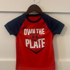 Toddler boys under Armour T-shirt